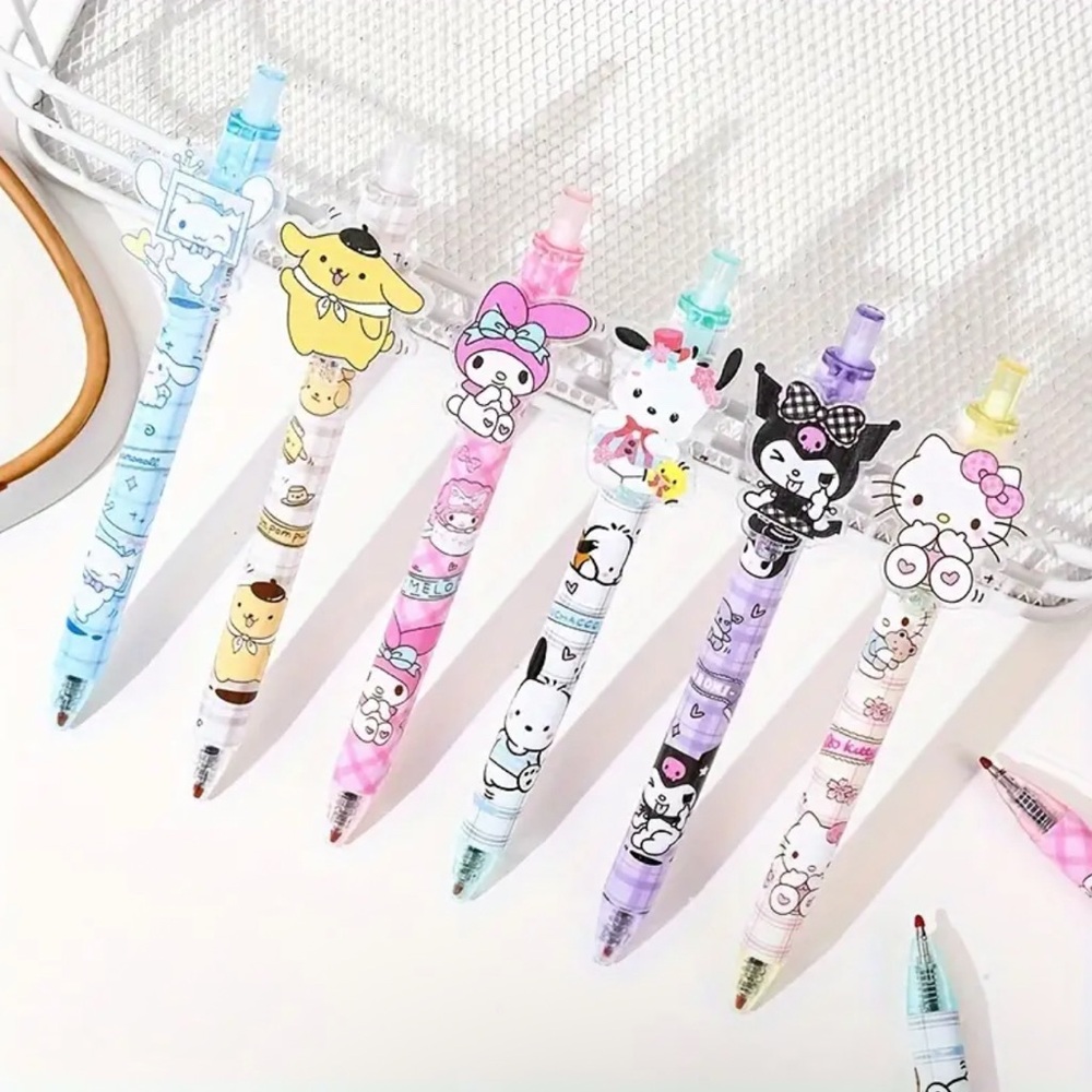 Sanrio Character Gel Pens Set